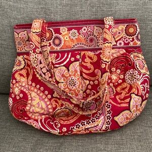 Vera Bradley Morgan Bag in Raspberry Fizz